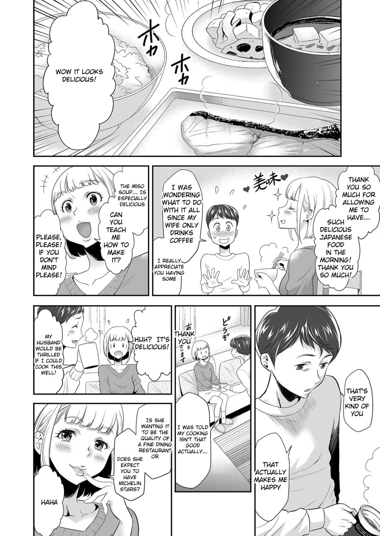 Hentai Manga Comic-I just treated you to breakfast-Read-6